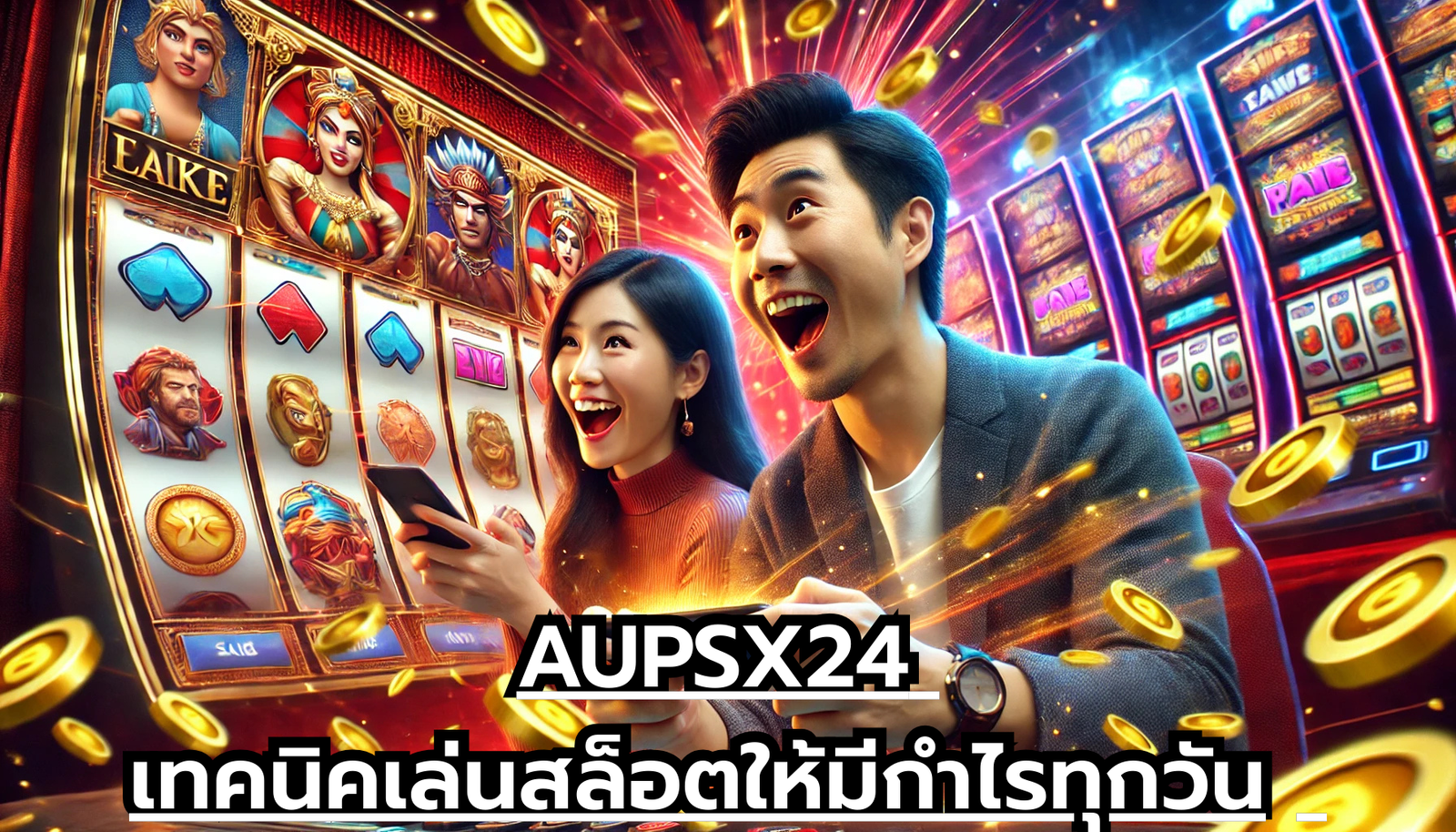 AUPSX24 เทคนิคเล่นสล็อตให้มีกำไรทุกวัน