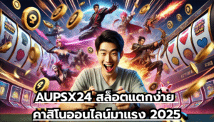 AUPSX24 สล็อตแตกง่าย คาสิโนออนไลน์มาแรง 2025